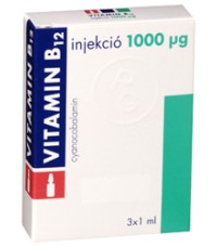 VITAMIN B12 RICHTER 1000 ľg/ml 3*1ml injection