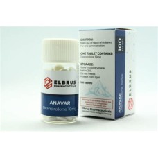 Anavar 100tab 10mg Elbrus pharmaceuticals